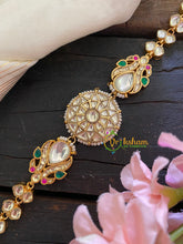 Precious Jadau Kundan Bridal Sheeshphool-White-J314